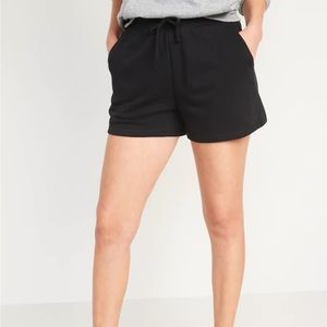 OLD NAVY Black Sweat Shorts Ladies Size XL Tall